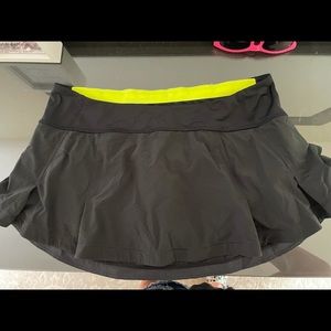 Lululemon and skirt no liner size 8